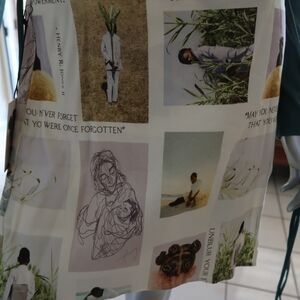 Graphic Print Tote Bag